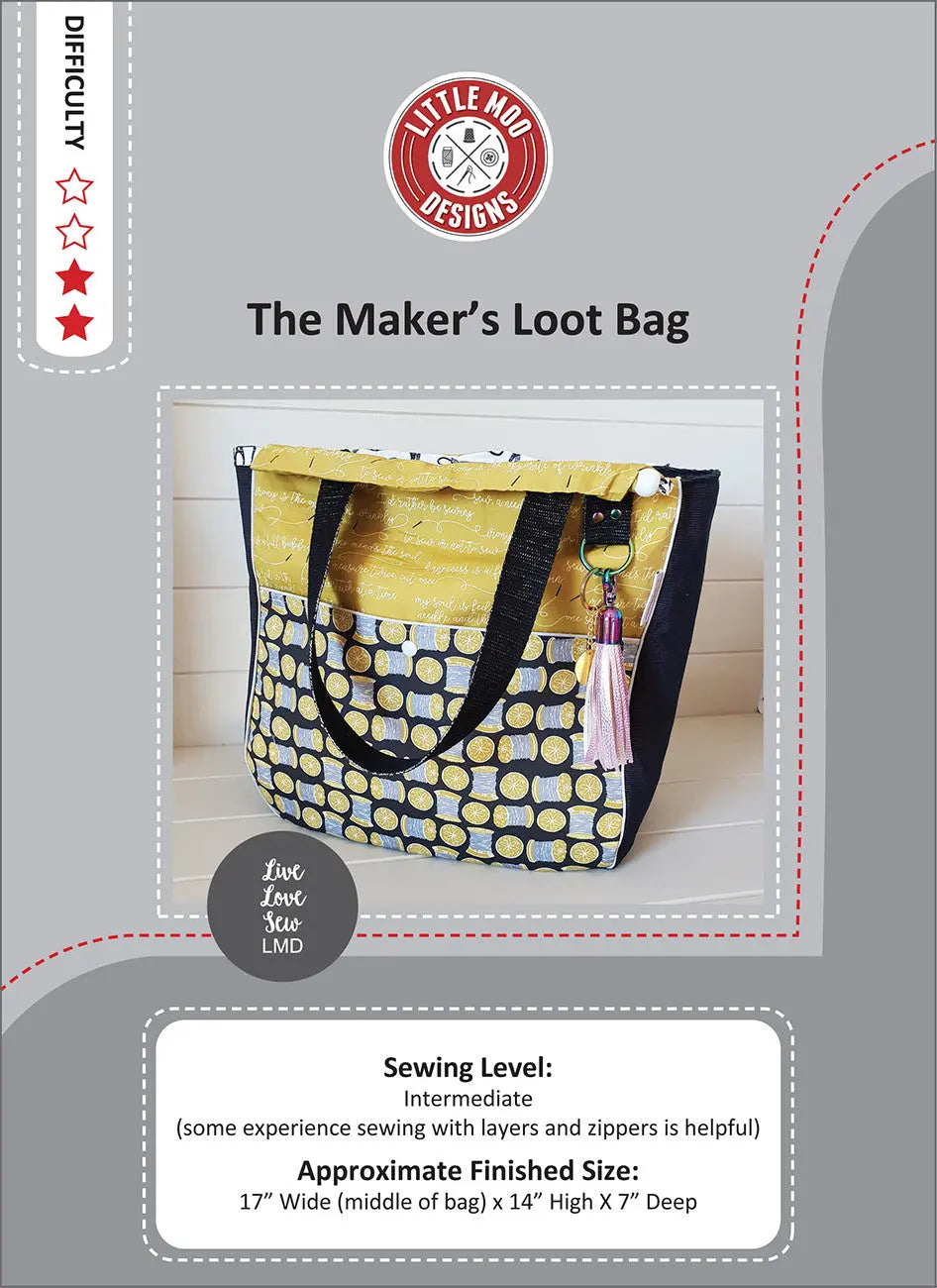 Makers Loot Bag - Linda's Electric Quilters