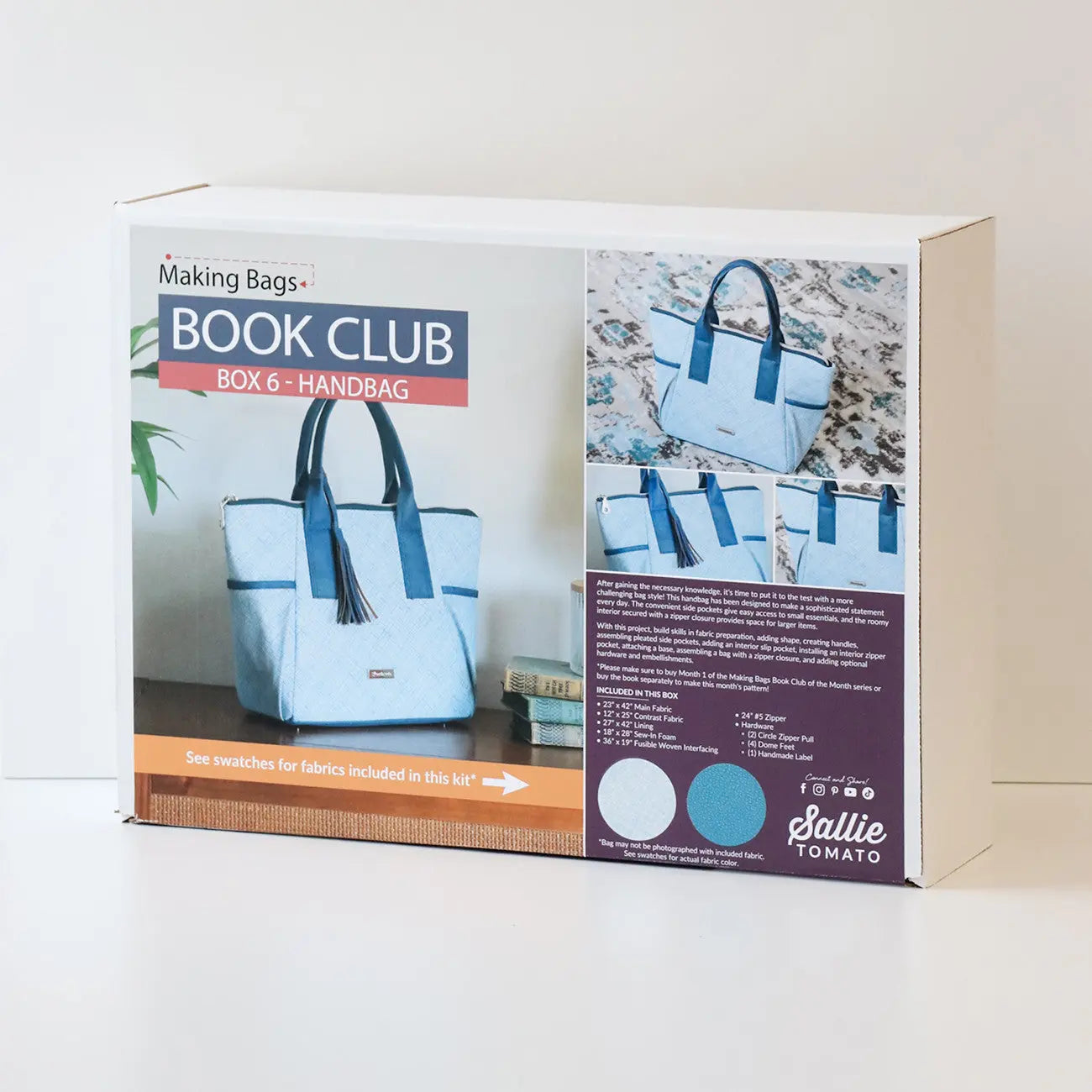 Making Bags Book Club Month 6: Handbag - Linda's Electric Quilters