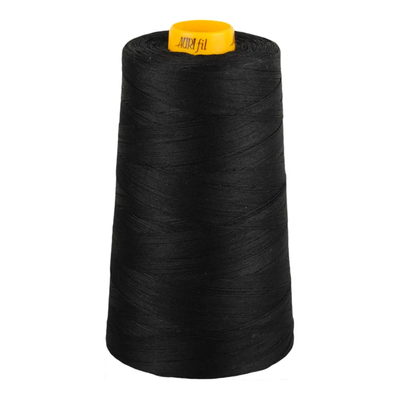 Mako Cotton 3-ply Longarm Thread 40wt 3280yds Black - Linda's Electric Quilters
