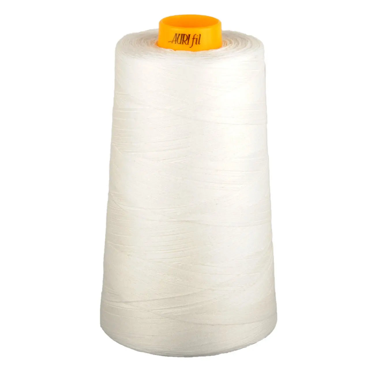 Mako Cotton 3-ply Longarm Thread 40wt 3280yds Natural White - Linda's Electric Quilters