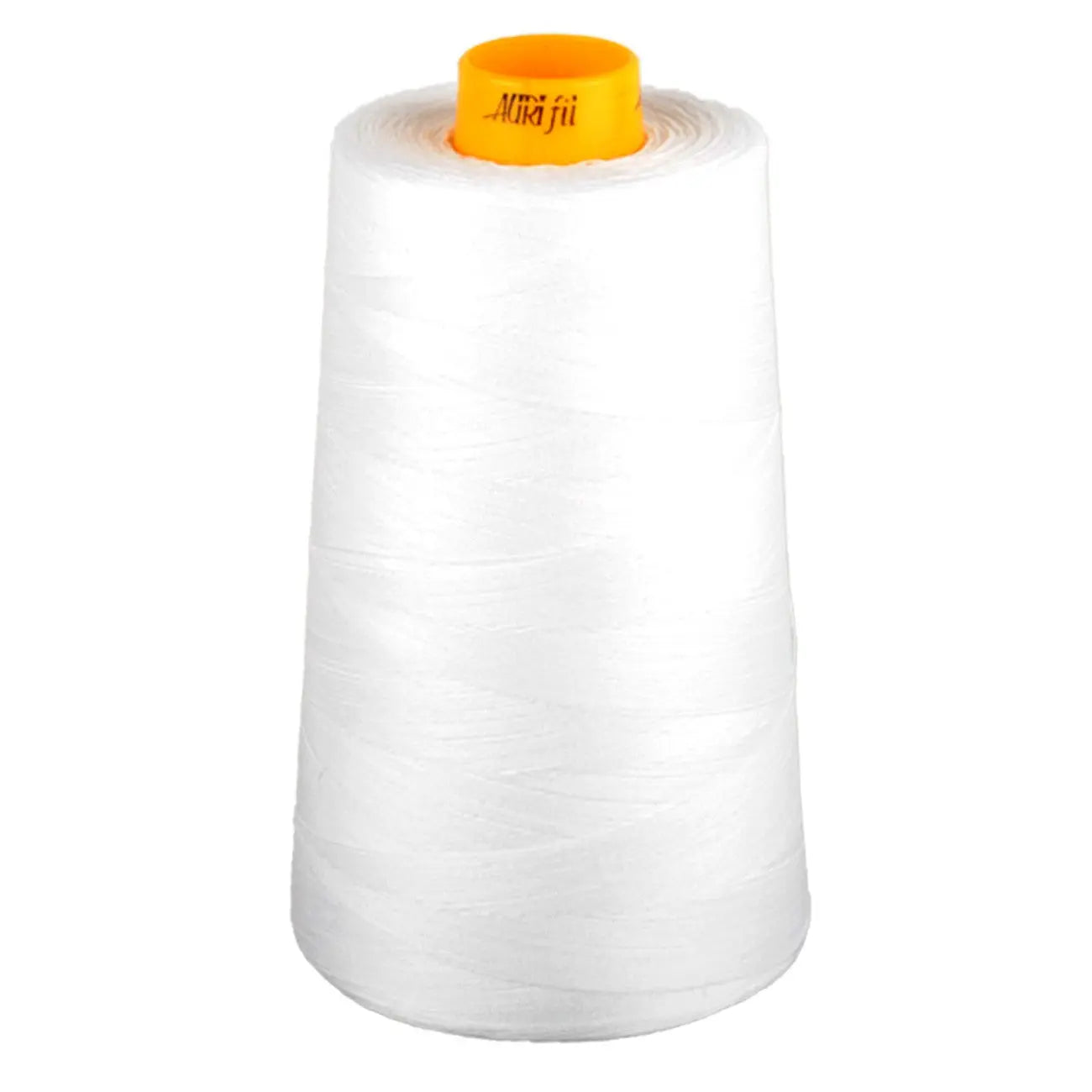 Mako Cotton 3-ply Longarm Thread 40wt 3280yds White - Linda's Electric Quilters
