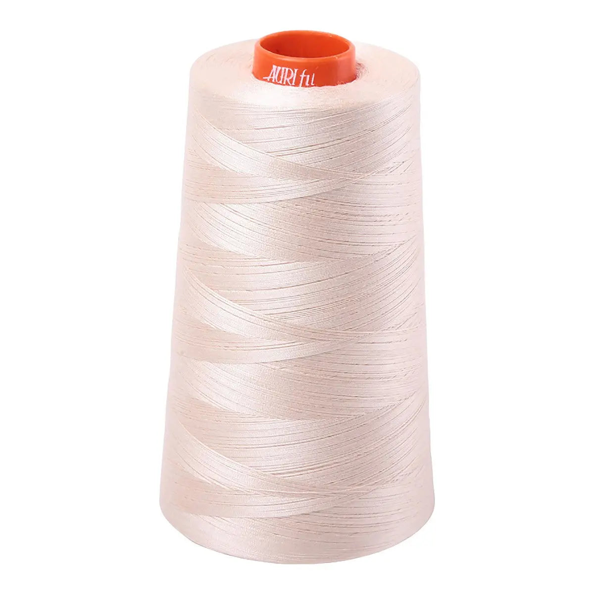 Mako Cotton Embroidery Thread 50wt 6452yds Light Sand - Linda's Electric Quilters