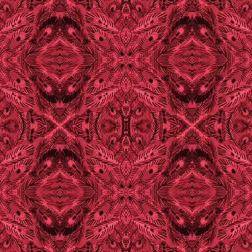 Mandalay Crimson Affinity Cotton 44"/45" Fabric Per Yard Benartex Inc