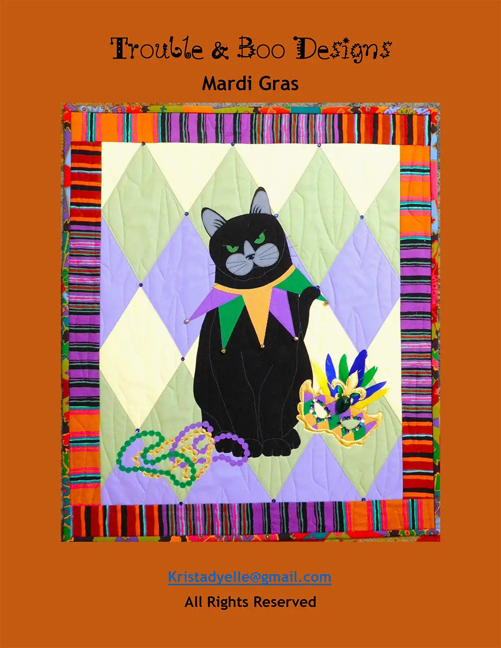 Mardi Gras - Linda's Electric Quilters