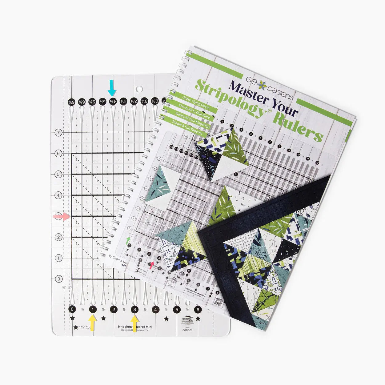 Master Your Stripology Rulers Book GE-517 GE Designs