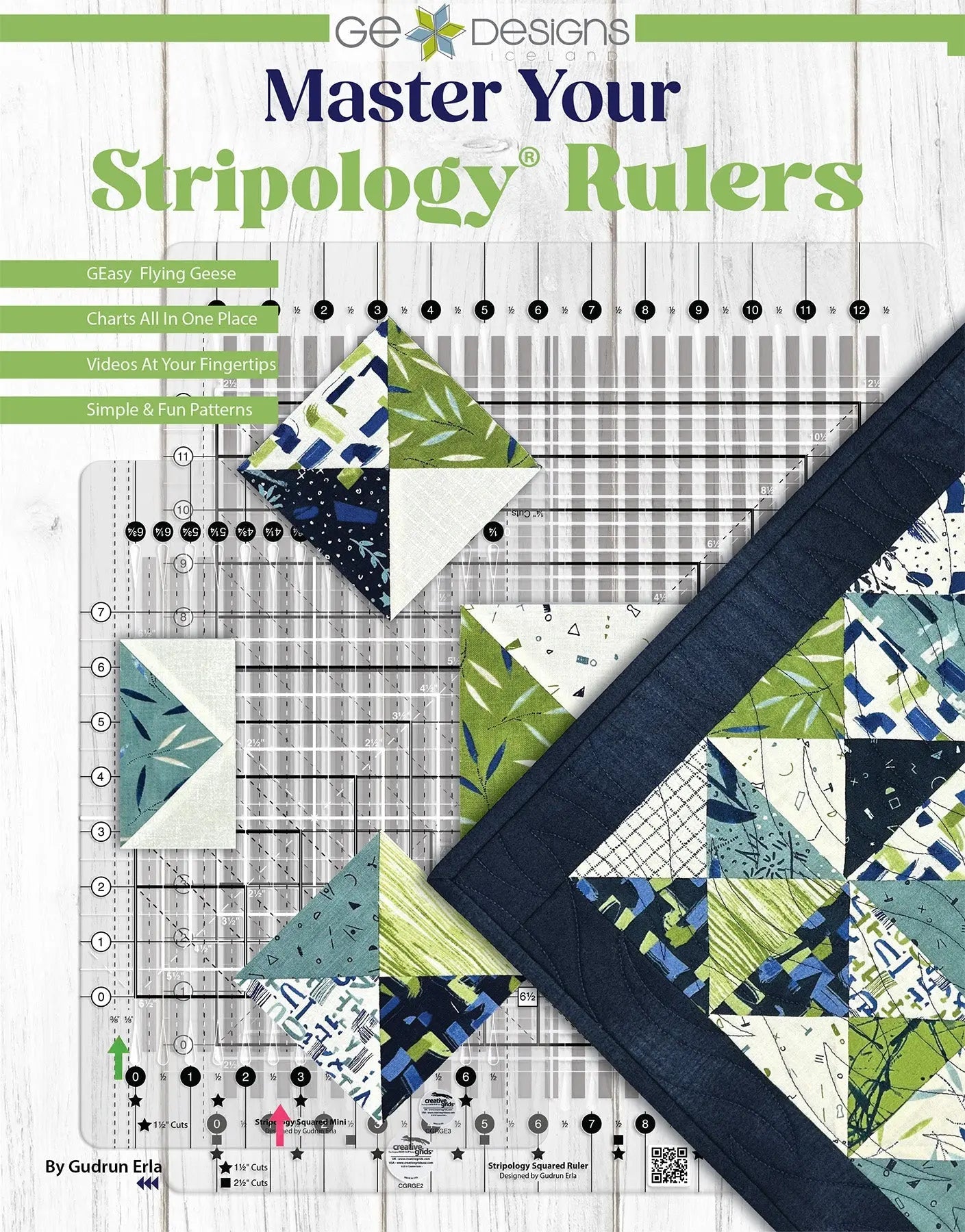 Master Your Stripology Rulers Book GE-517 GE Designs