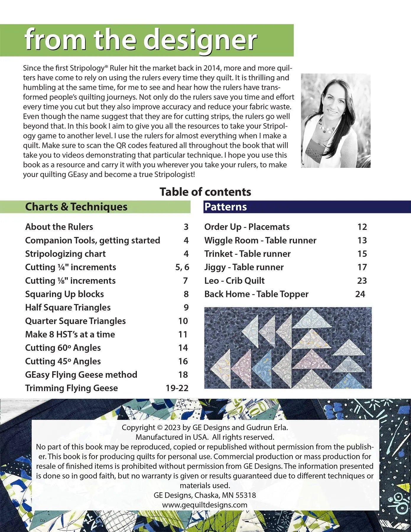 Master Your Stripology Rulers Book GE-517 GE Designs