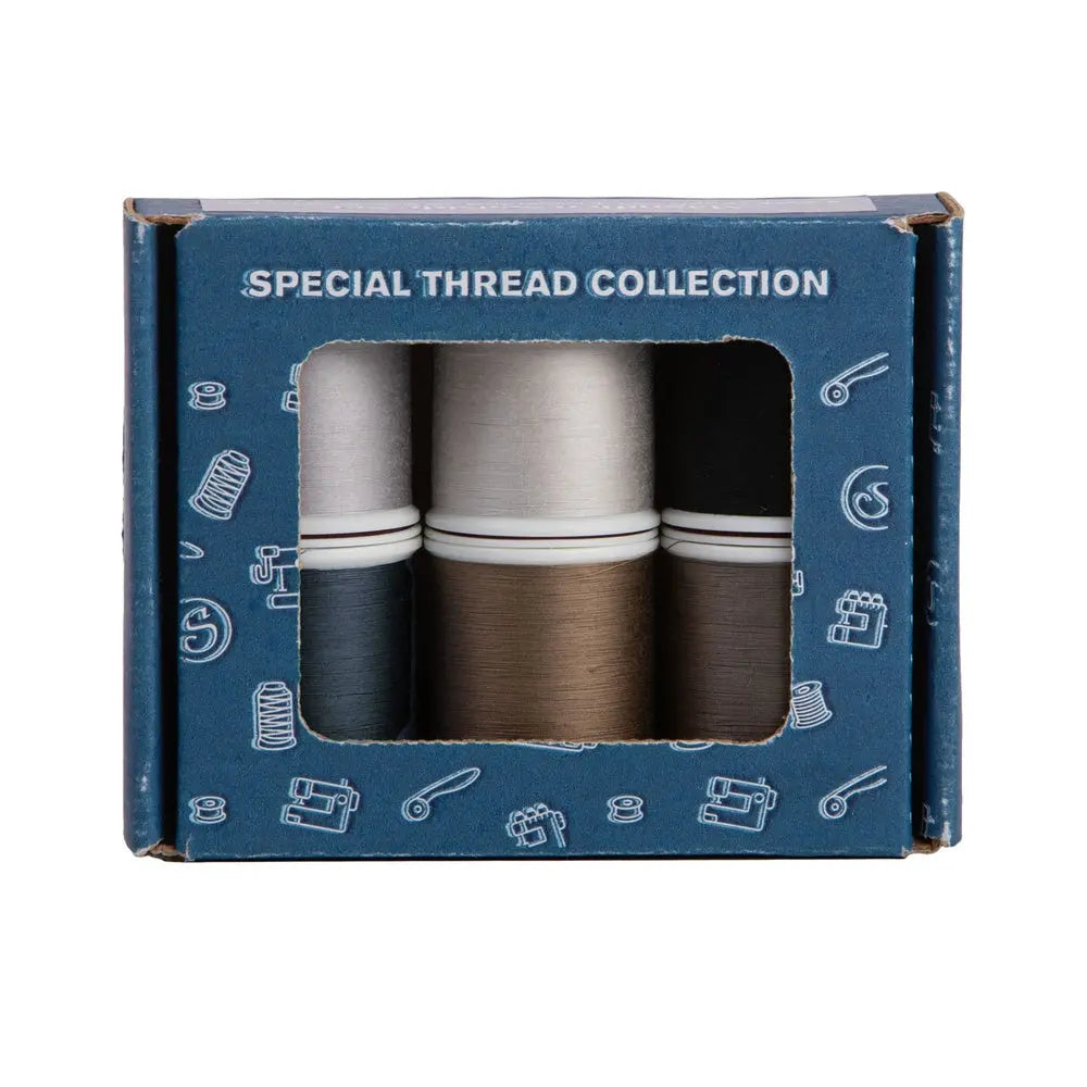 MasterPiece Neutral Dark Spool Set - Linda's Electric Quilters