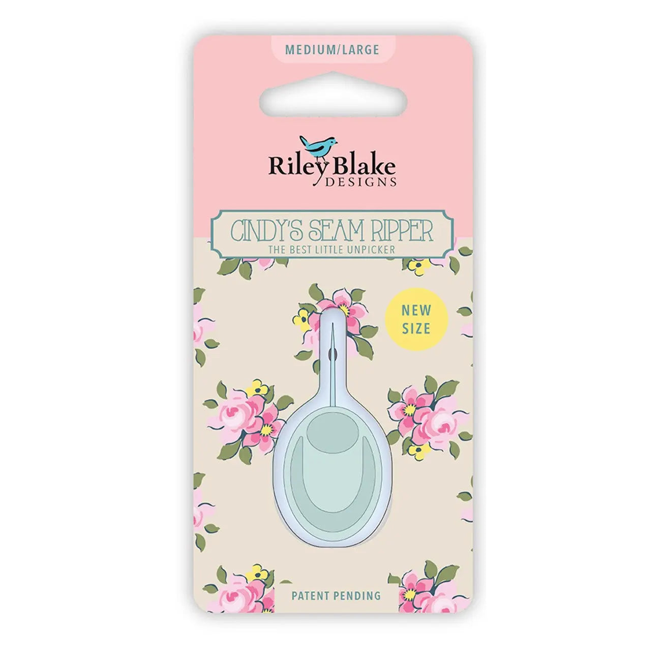 Medium/Large Cindy's Seam Ripper Cream - Linda's Electric Quilters