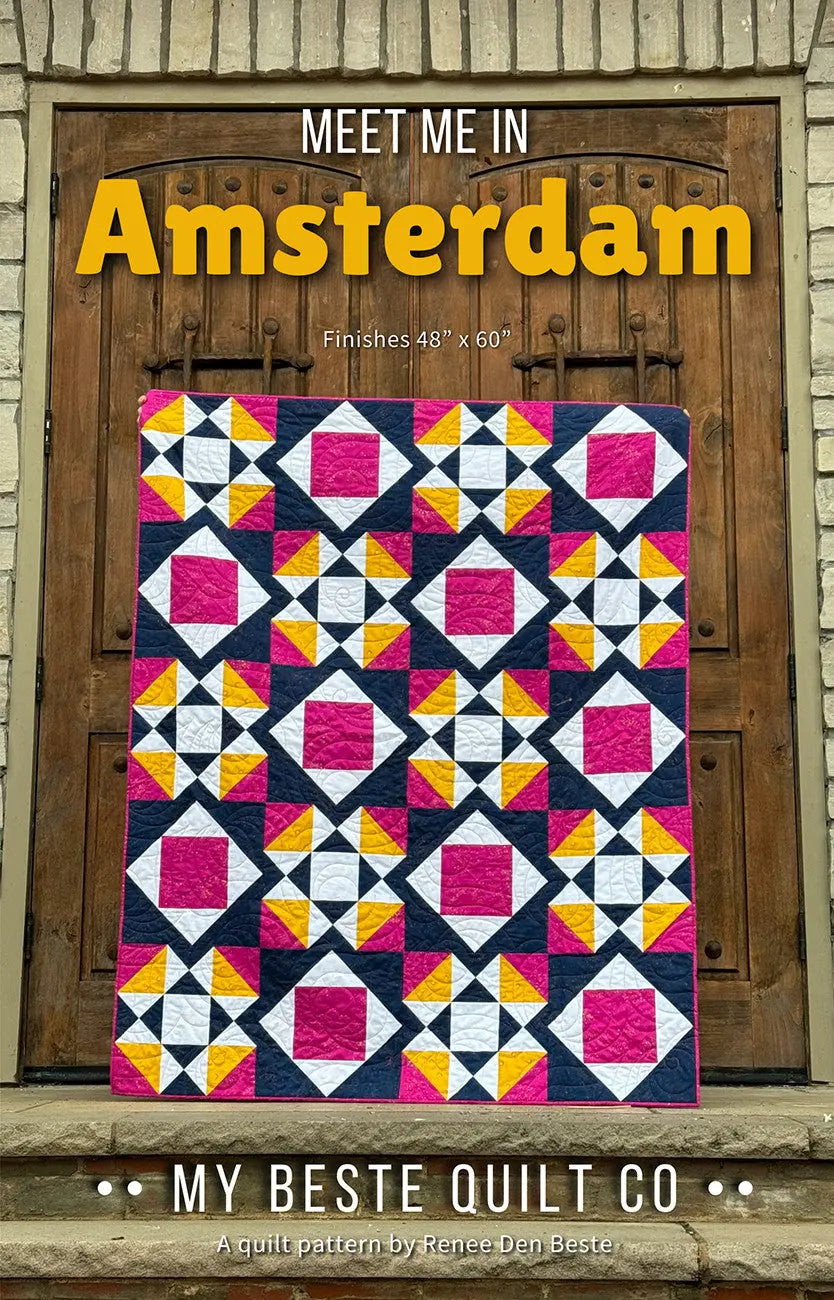 Meet Me in Amsterdam - Linda's Electric Quilters