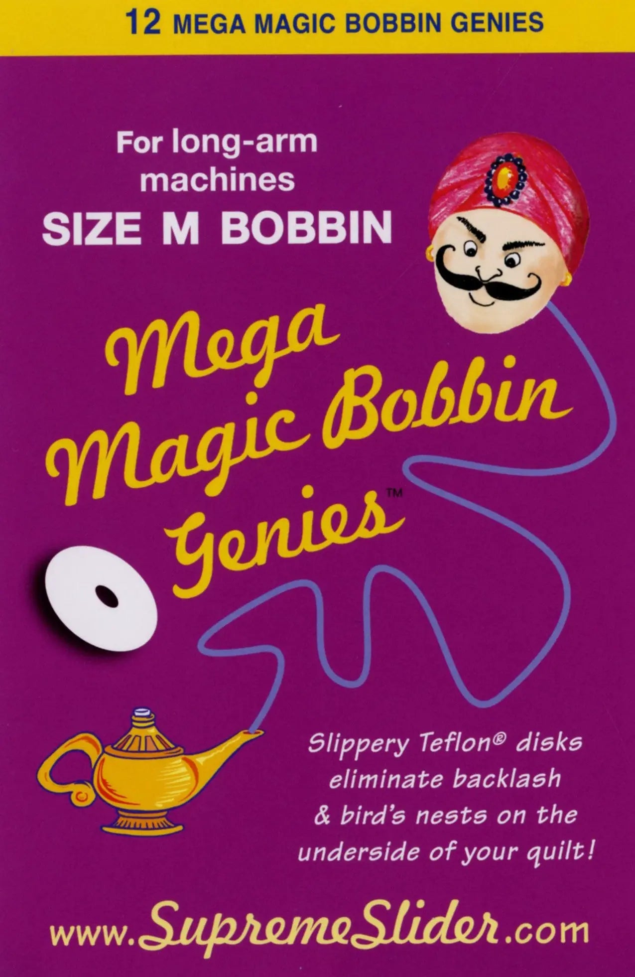 Mega Genie Magic Bobbin Washers - Linda's Electric Quilters