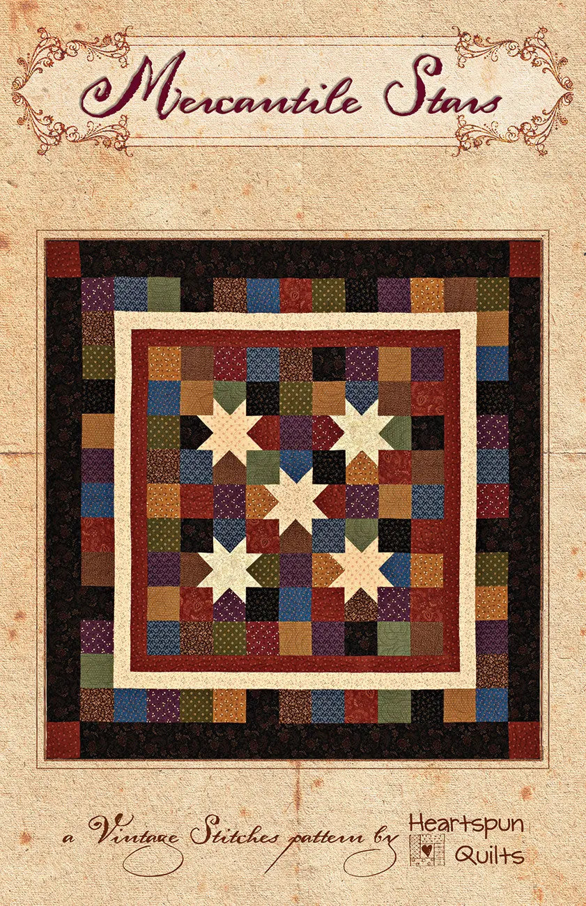 Mercantile Stars - Linda's Electric Quilters