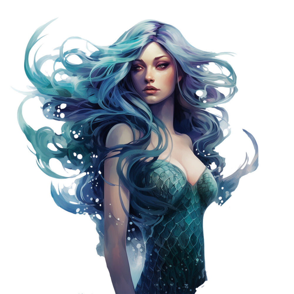 Mermaids Tale Fabric Panel 31