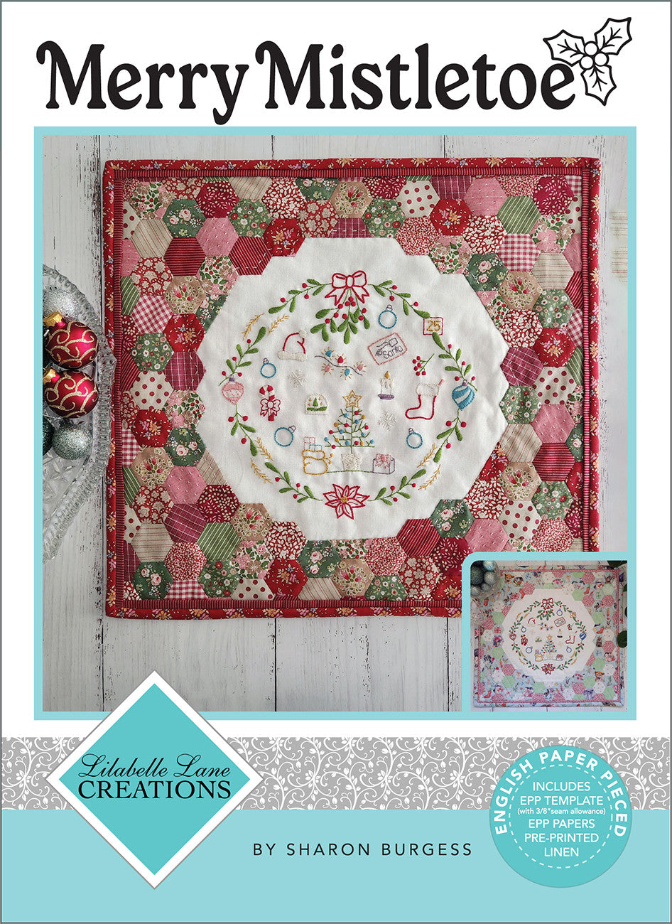 Merry Mistletoe Mini Quilt
