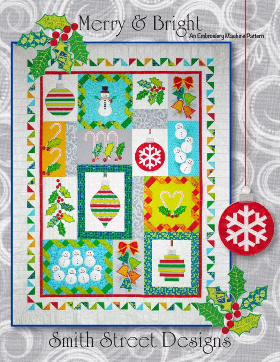 Merry and Bright Pattern - Linda's Electric Quilters