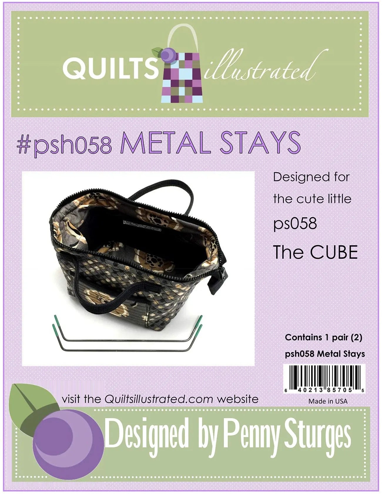 Metal Stays - Linda's Electric Quilters
