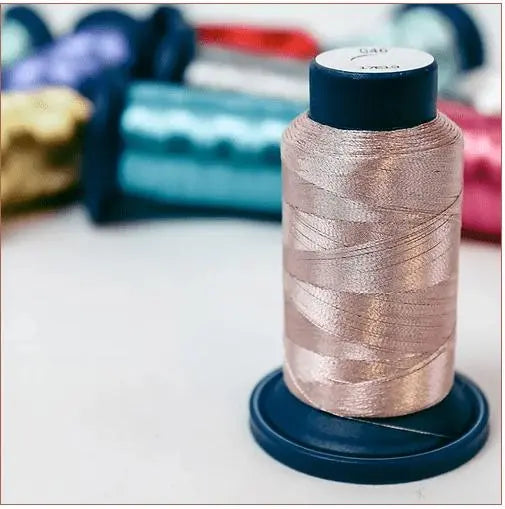 Metallic Thread 800M PEACH 46 - Linda's Electric Quilters