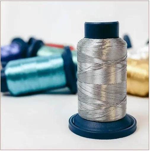 Metallic Thread 800M SILVER 44 - Linda's Electric Quilters