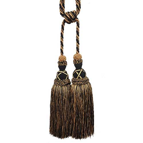 Milante Collection - 11" Length-DOUBLE TASSEL TIEBACK-BT-622-02/38