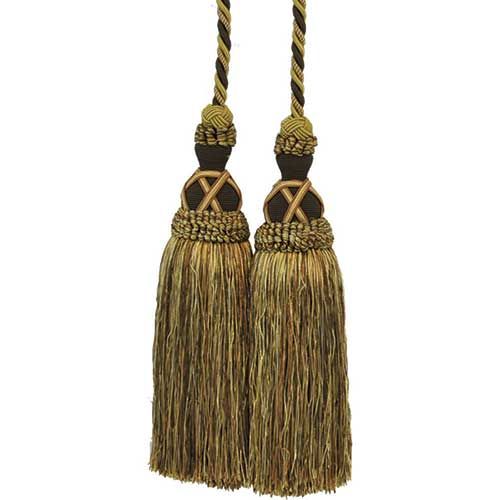 Milante Collection - 11" Length-DOUBLE TASSEL TIEBACK-BT-622-06/38