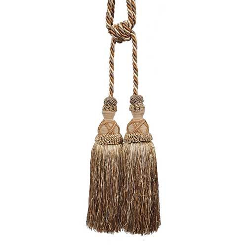 Milante Collection - 11" Length-DOUBLE TASSEL TIEBACK-BT-622-16/36