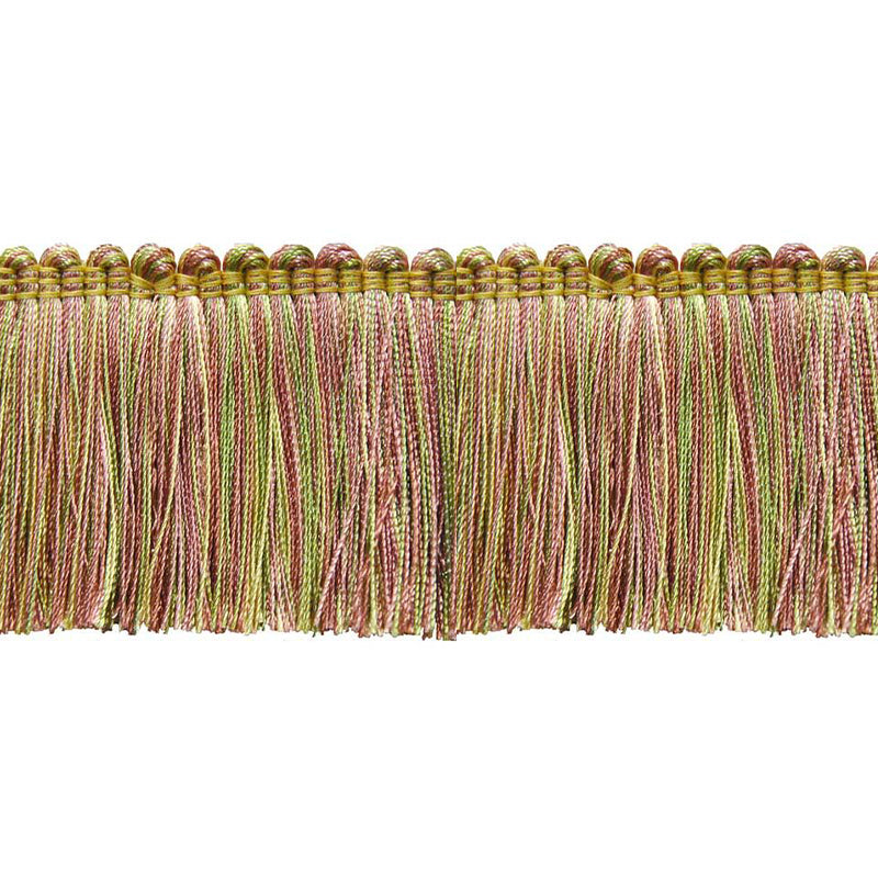 Milante Collection - 2" Brush Fringe (25 YD ROLL) - BF-1480-20/14 Pink & Mint Green