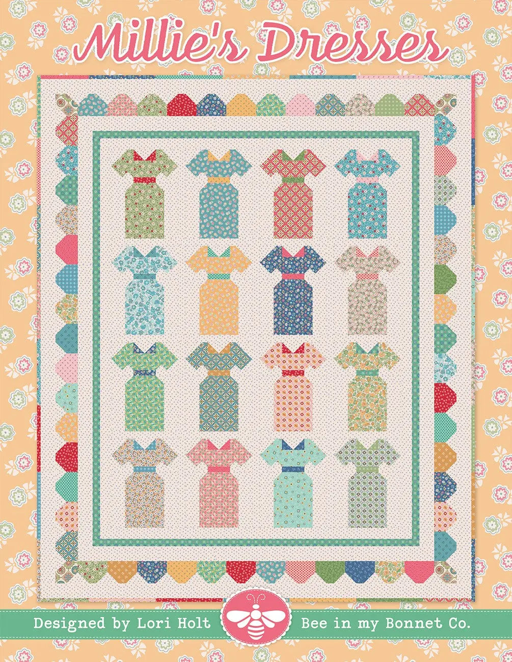 Millie's Dresses Quilt Pattern - Linda's Electric Quilters