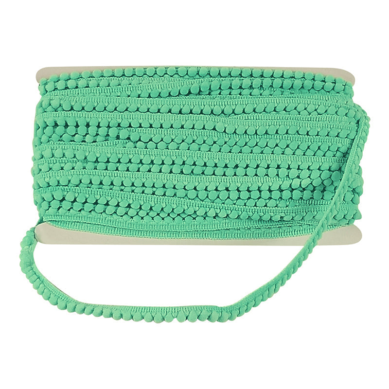 Mini Pom Pom Collection - 1/4" width X 25-Yard Roll in Celadon Green
