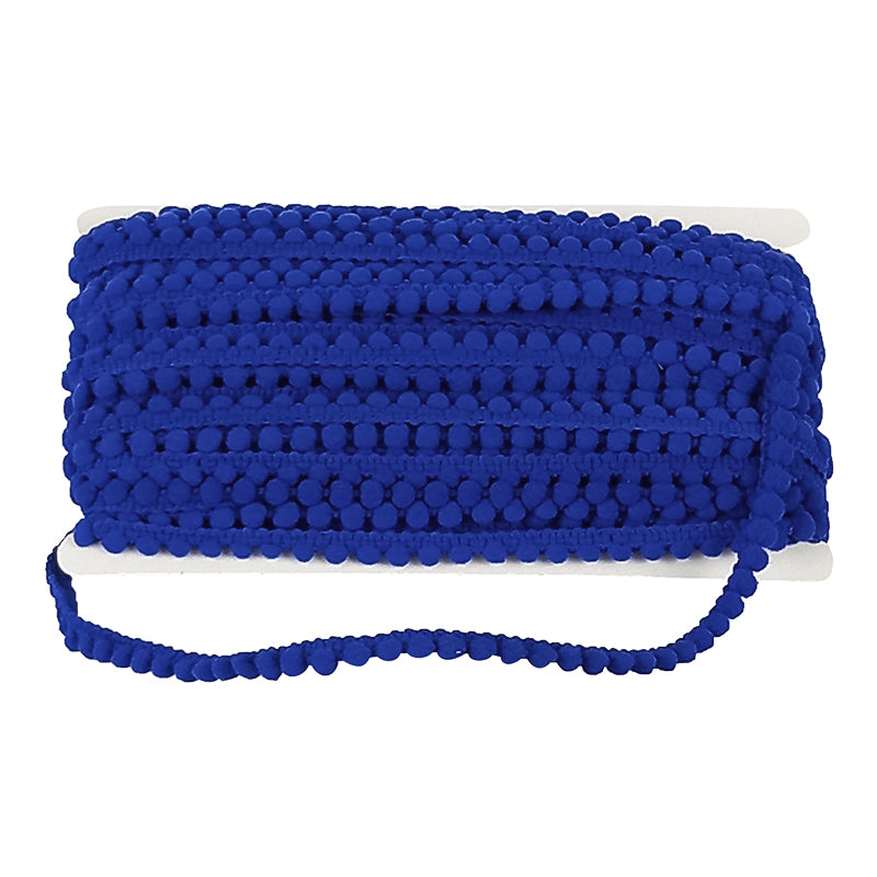 Mini Pom Pom Collection - 1/4" width X 25 Yard Roll in Navy Blue