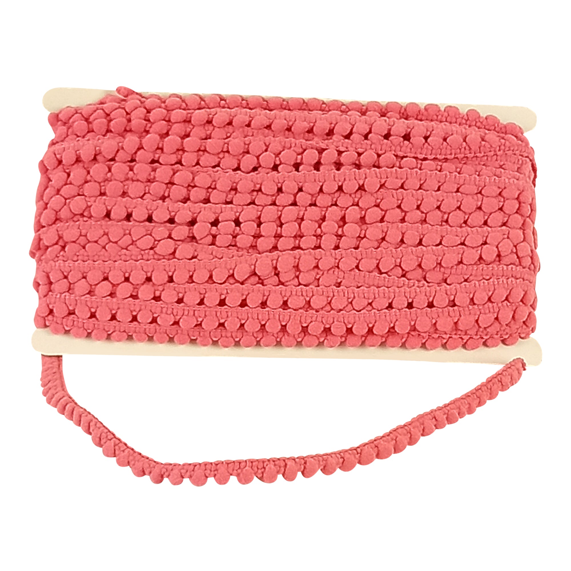 Mini Pom Pom Collection - 1/4" width X 25-Yard Roll in Rose Mauve
