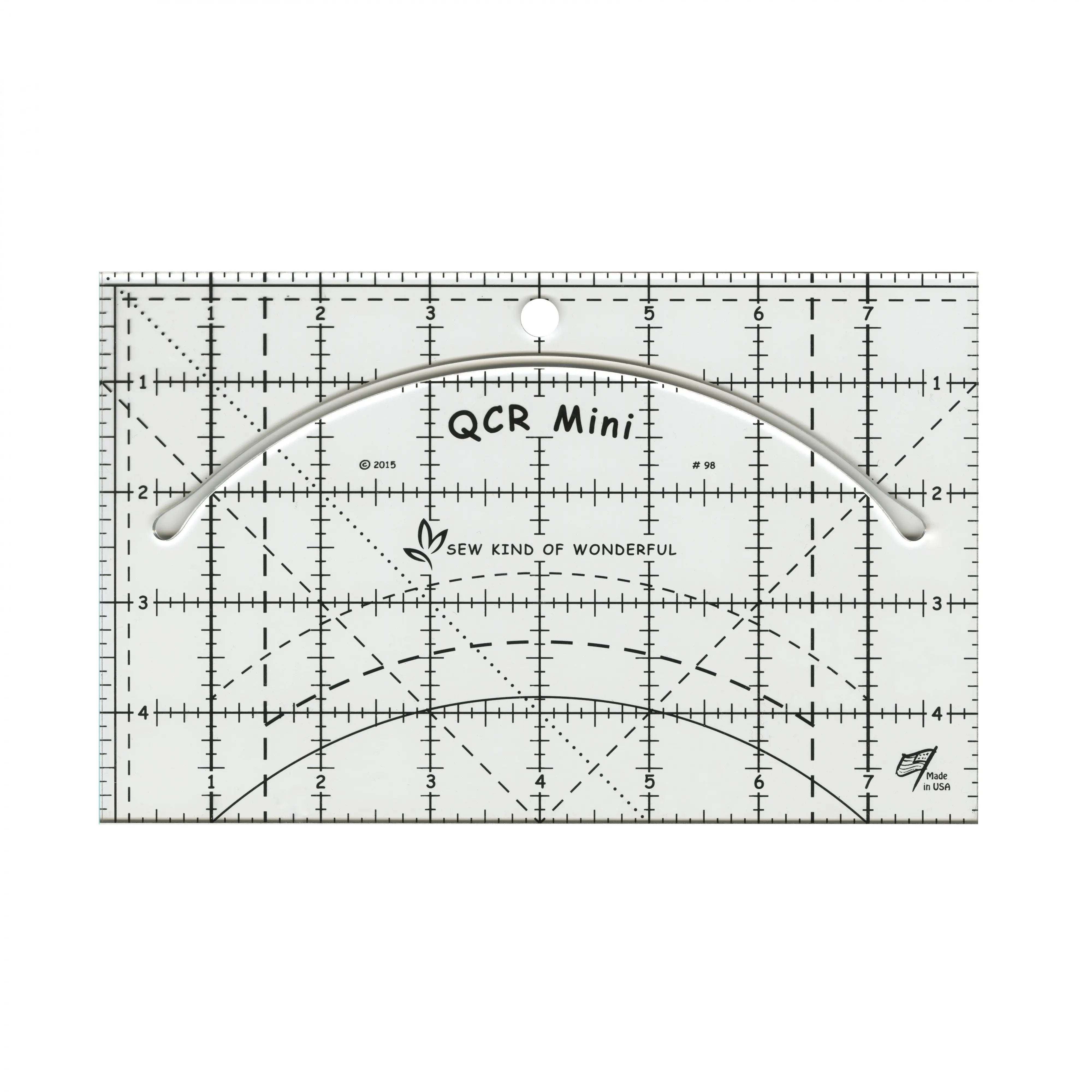 Mini Quick Curve Ruler - Linda's Electric Quilters
