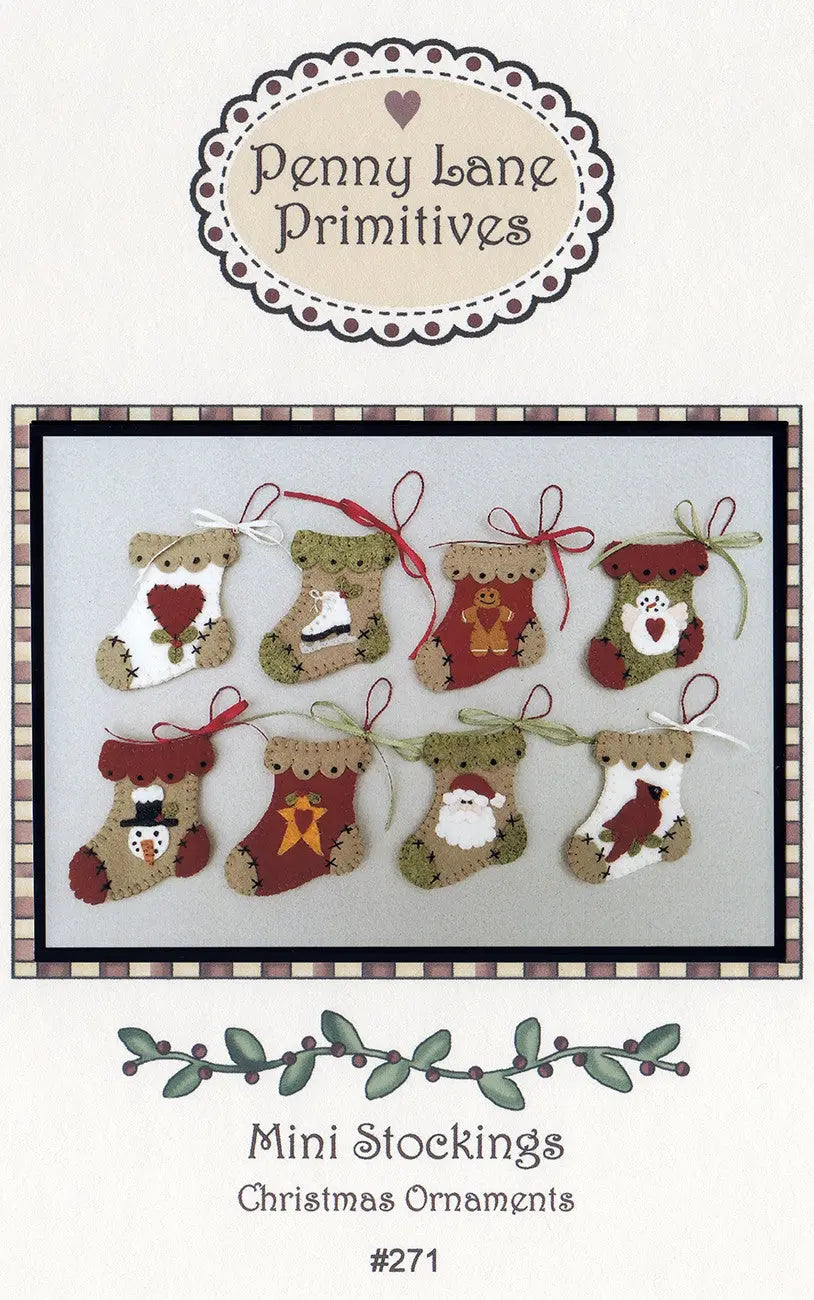 Mini Stockings - Linda's Electric Quilters