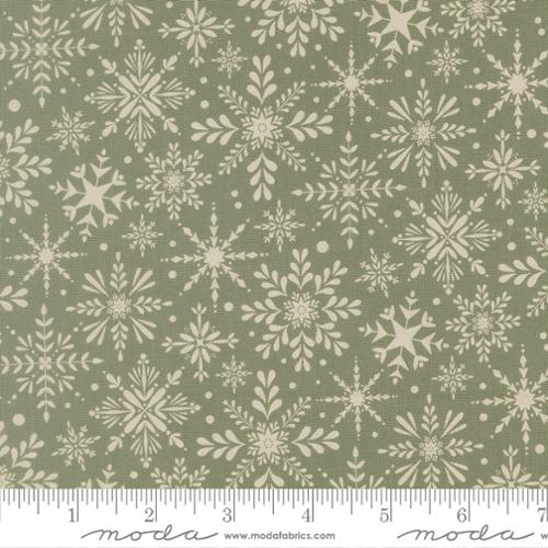 Mistletoe Gingerbread Lane 44 45 inch Cotton Fabric Moda Fabrics