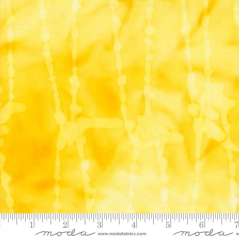 Moda 4369 22 - Echo Batiks - Lemon 45" Fabric Per Yard Fabric Fanatics