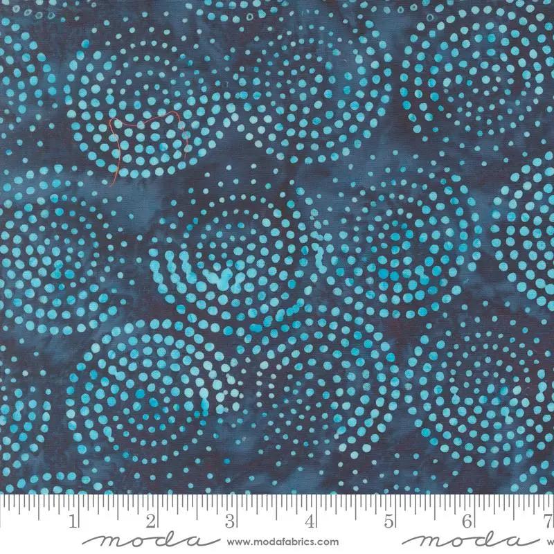 Moda 4369 31 - Echo Batiks - Evening Swirl 45" Fabric Per Yard Fabric Fanatics