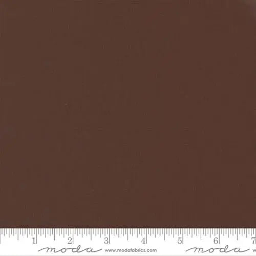 Moda U Brown Bella Solids 44"/45" Fabric Per Yard Moda Fabrics & Supplies