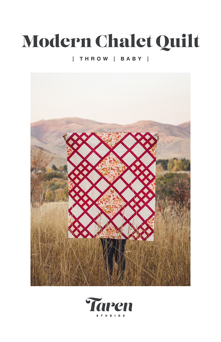 Modern Chalet Quilt Pattern