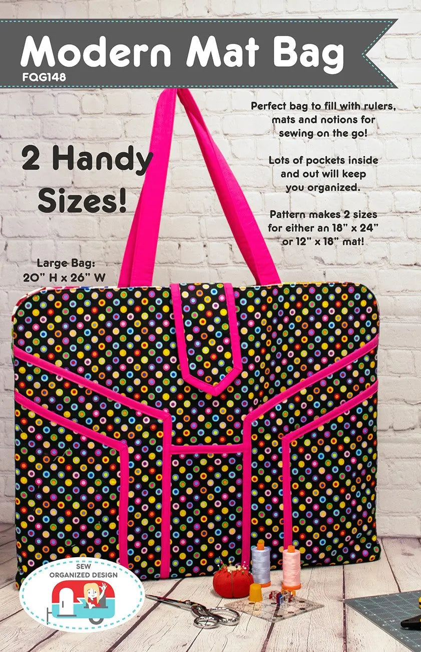 Modern Mat Bag - Linda's Electric Quilters