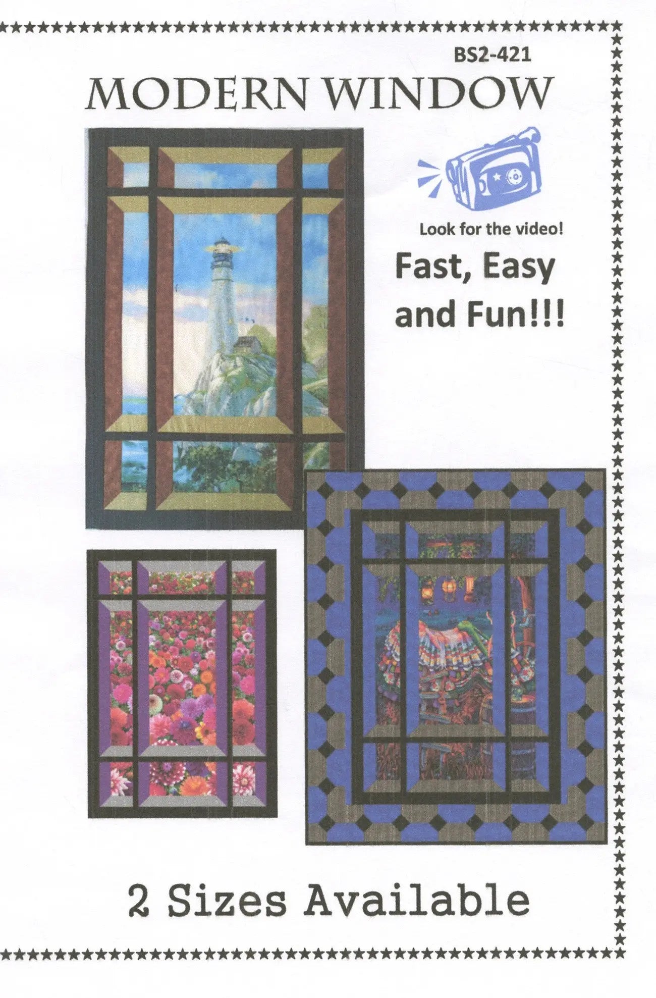 Modern Window - Linda's Electric Quilters