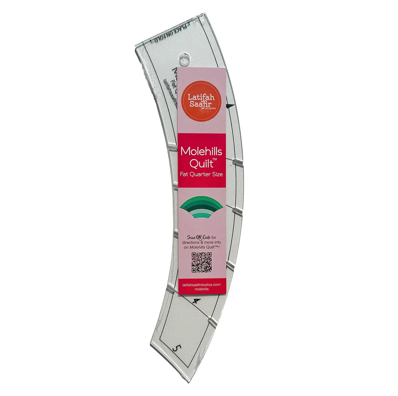 Molehills Template Original Size - Linda's Electric Quilters