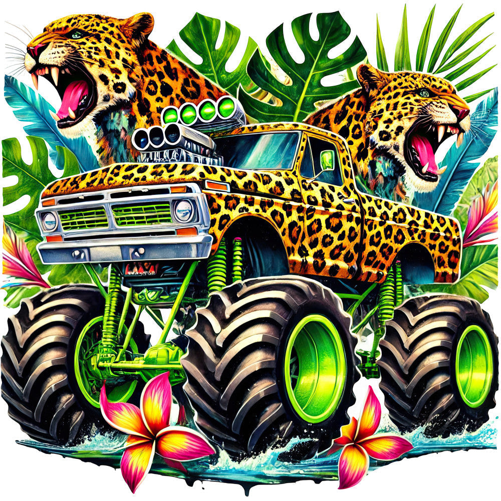 Monster Truck with Monster Fabric Panel 11