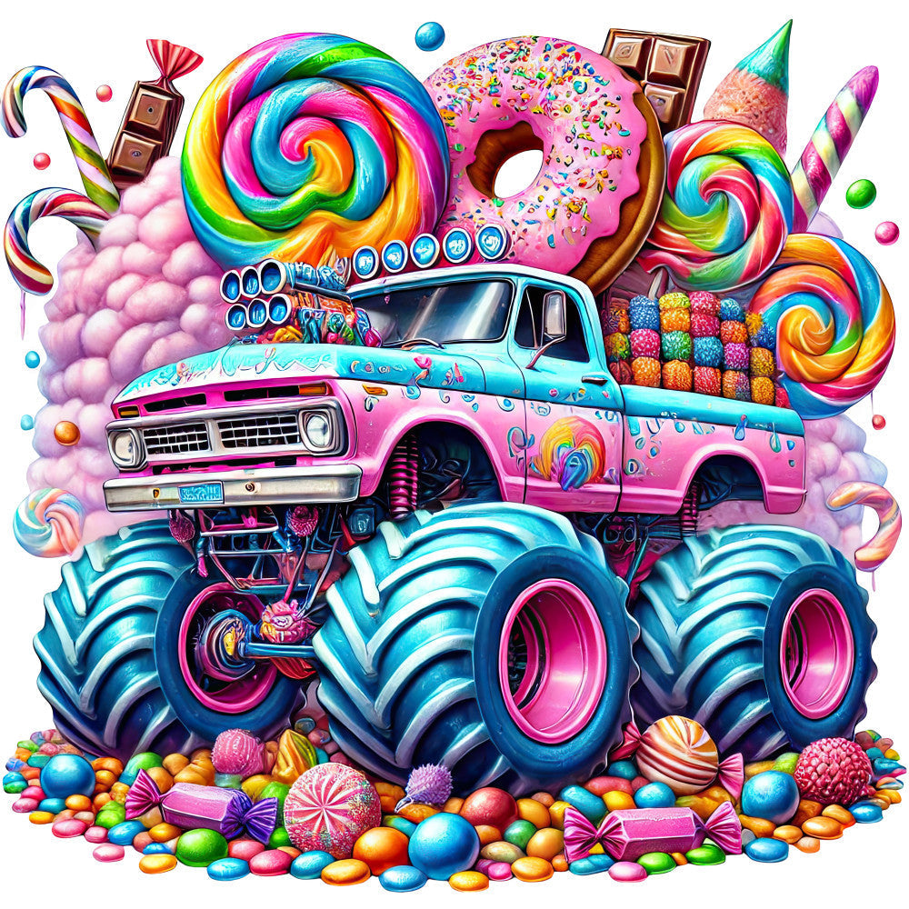Monster Truck with Monster Fabric Panel 13