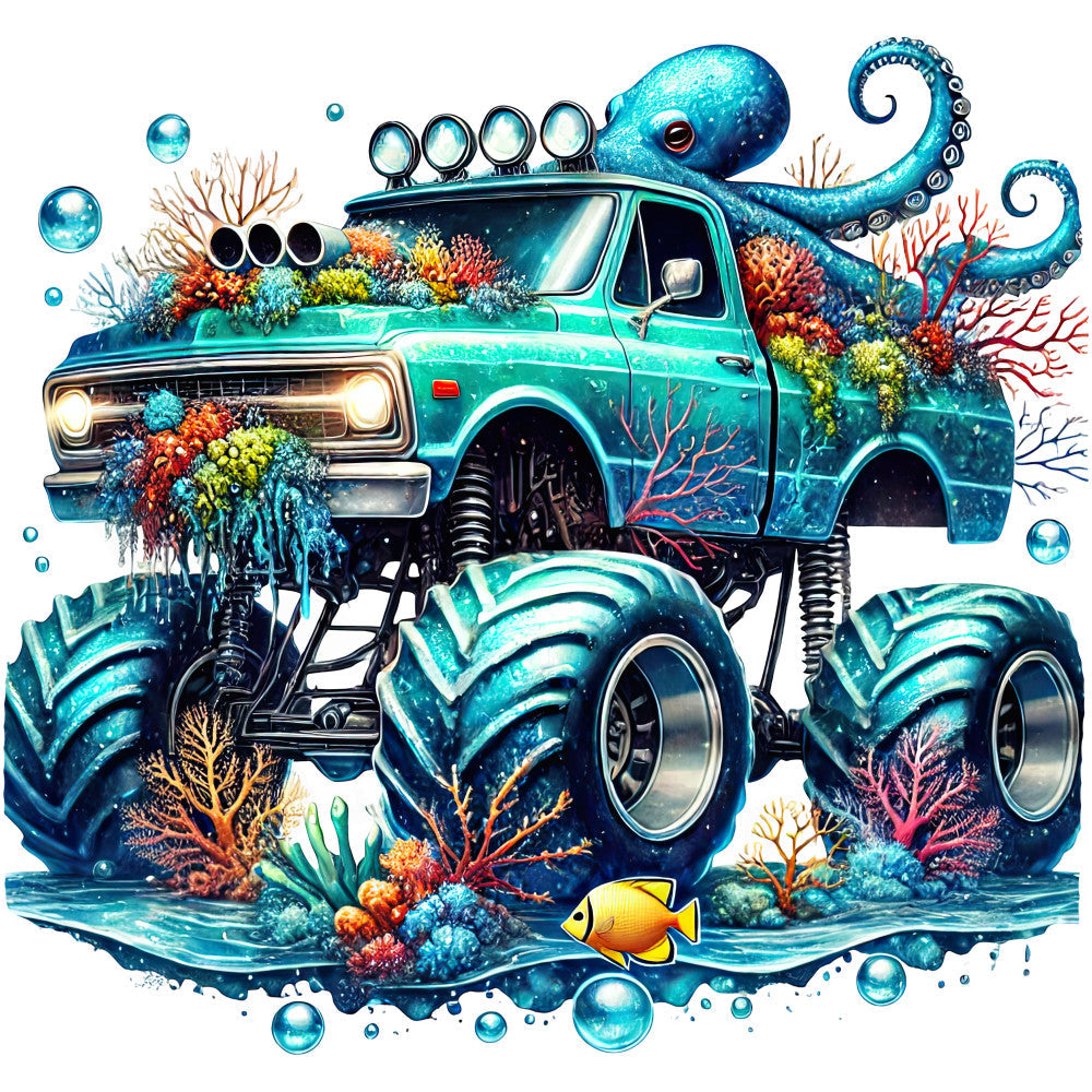 Monster Truck with Monster Fabric Panel 14