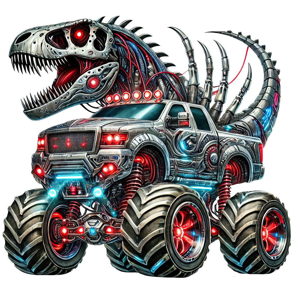 Monster Truck with Monster Fabric Panel 17