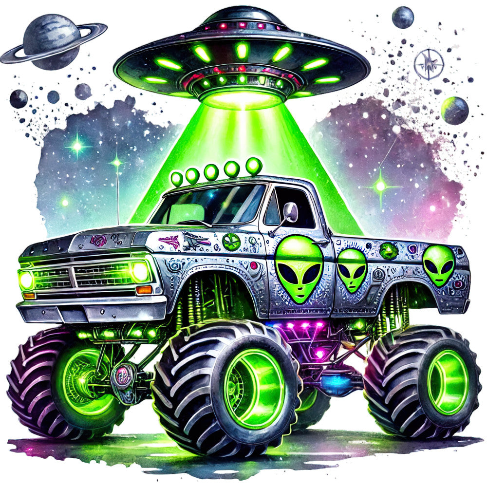 Monster Truck with Monster Fabric Panel 18
