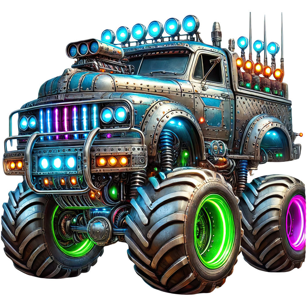 Monster Truck with Monster Fabric Panel 19