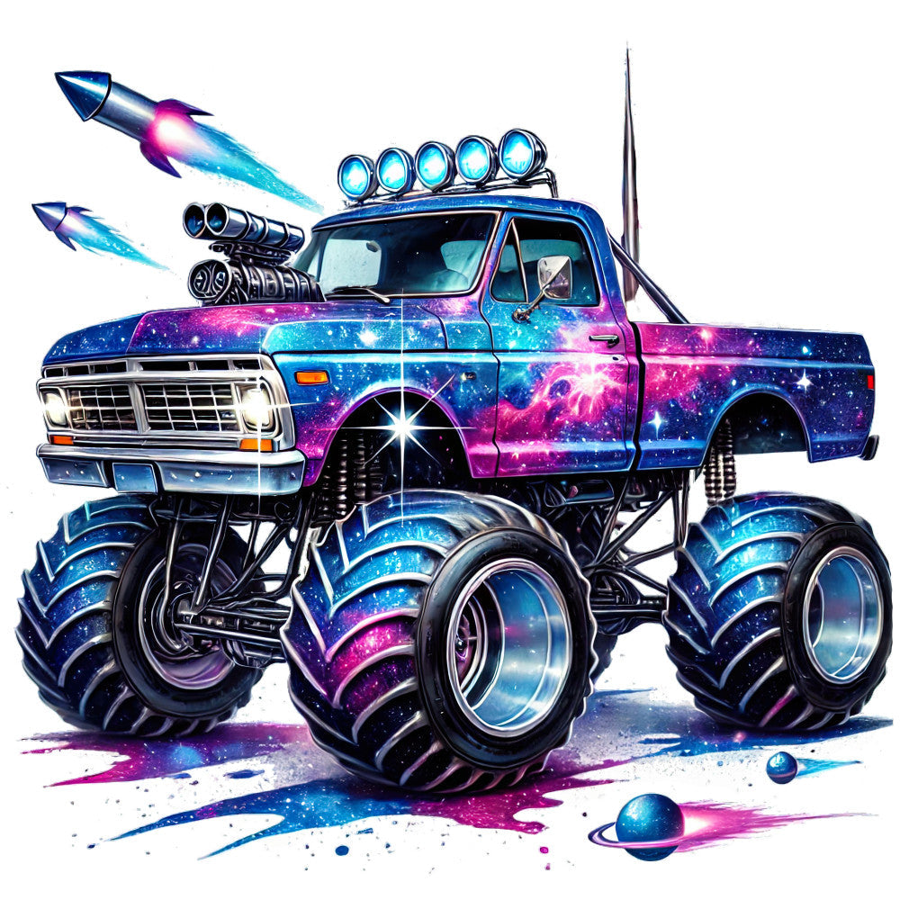 Monster Truck with Monster Fabric Panel 2