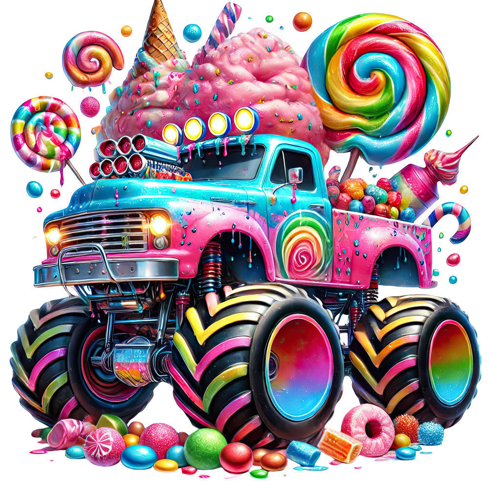 Monster Truck with Monster Fabric Panel 20
