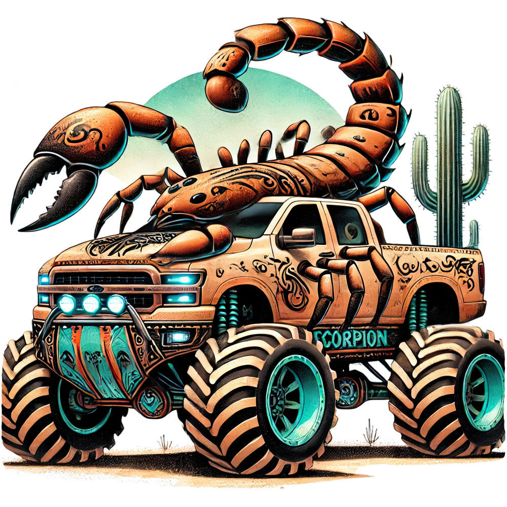 Monster Truck with Monster Fabric Panel 21