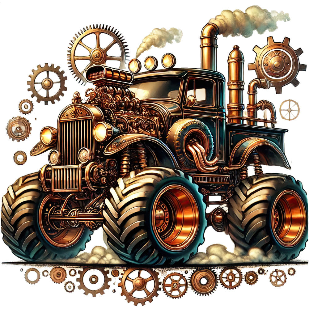Monster Truck with Monster Fabric Panel 24